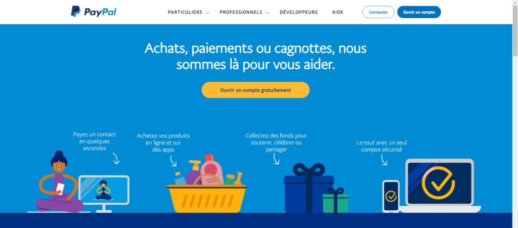 Comment créer un compte paypal en Afrique GRATUITEMENT